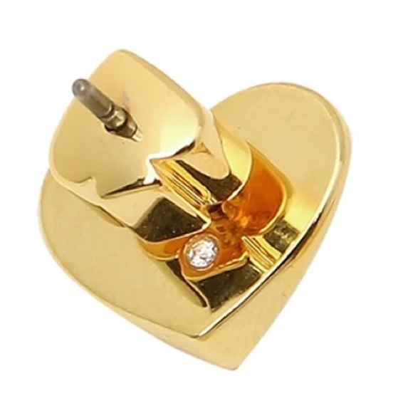 Kate Spade ♠️ Heritage Spade it Heart Studs Earrings in Flamingo Pink - Picture 8 of 9
